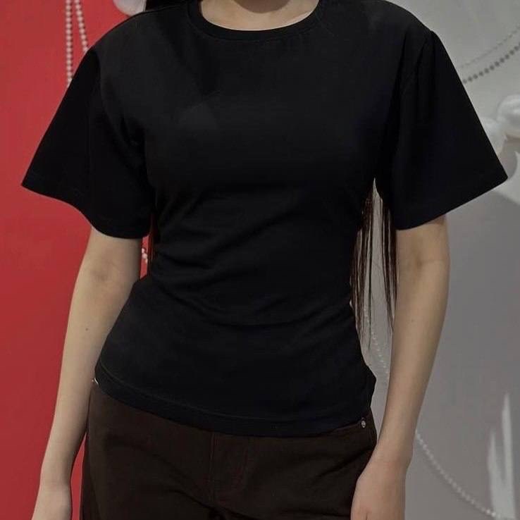 футболка с завязками,футболки женская,футболки с коротким рукавом,топы модные,укороченная футболка