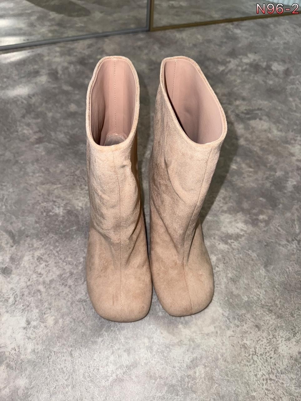 ботильоны эконика бежевые,замшевые ботильоны,бежевые ботильоны,женские ботильоны из искусственной замши,ботильоны женские