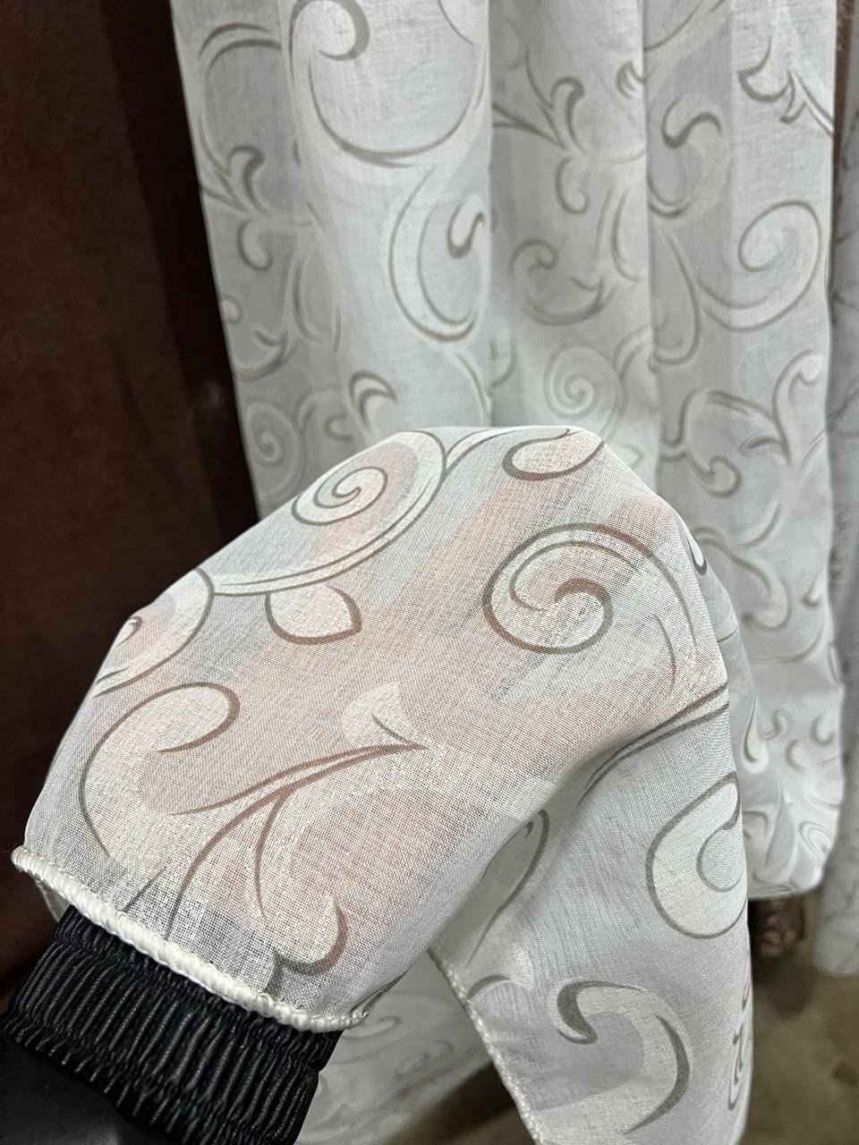 тюль в гостиной,тюль ажурная,тюль с вензелями,тюль с имитацией льна,шторы с вензелями