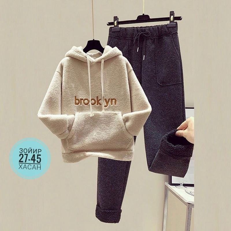комплект одежды moocie,повседневный спортивный костюм,тёплые костюмы,cпортивный костюм женский на флисе,теплые спортивные костюмы