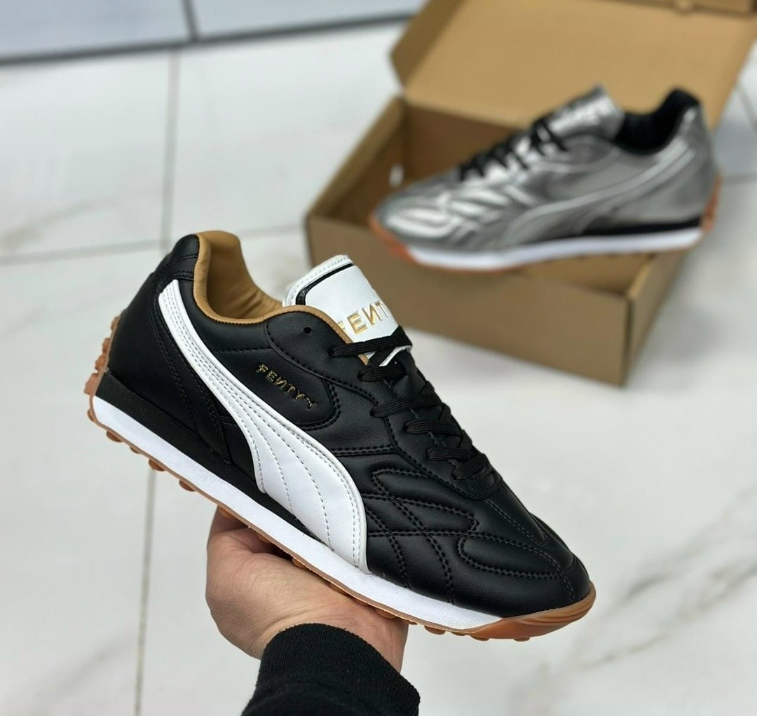 кроссовки,fenty puma silver avanti,puma shoes,футбольные кроссовки,кроссовки puma