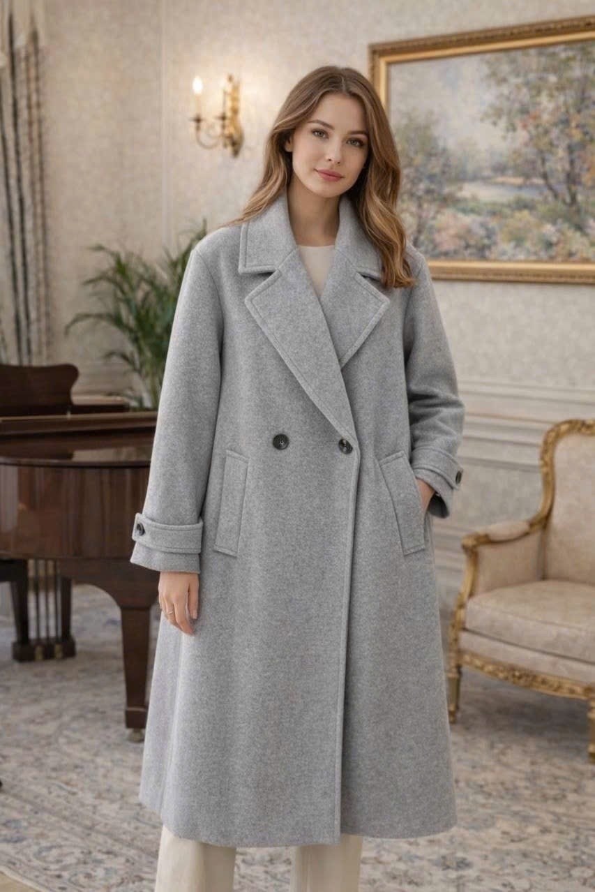 женское модное классическое кашемировое шерстяное пальто,шерстяное пальто,женское пальто,женское шерстяное пальто,классическое пальто