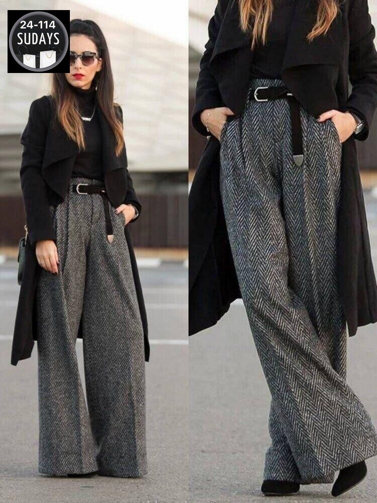 брюки палаццо,образ с брюками палаццо,верхняя одежда с брюками палаццо,модные брюки палаццо,серые брюки палаццо