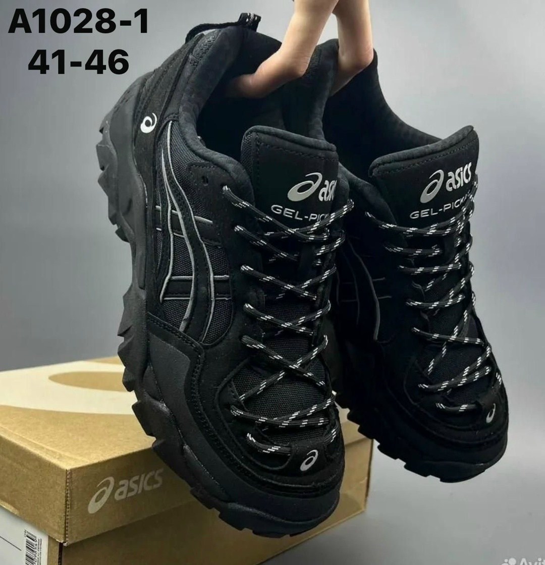 кроссовки asics gel-pickax,,кроссовки asics gel-pickax black,мужские кроссовки asics,кроссовки asics