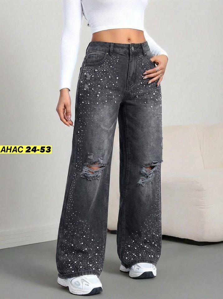 джинсы со стразами,женские джинсы со стразами,джинсы прямые со стразами голубые le o 222675249,джинсы женские со стразами рваные,джинсы женские