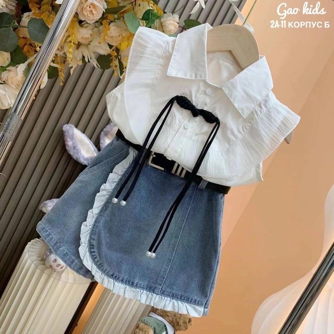 комплект одежды для маленьких девочек,комплект одежды для девочек,одежда для девочки,летняя одежда для девочек,костюм для девочек