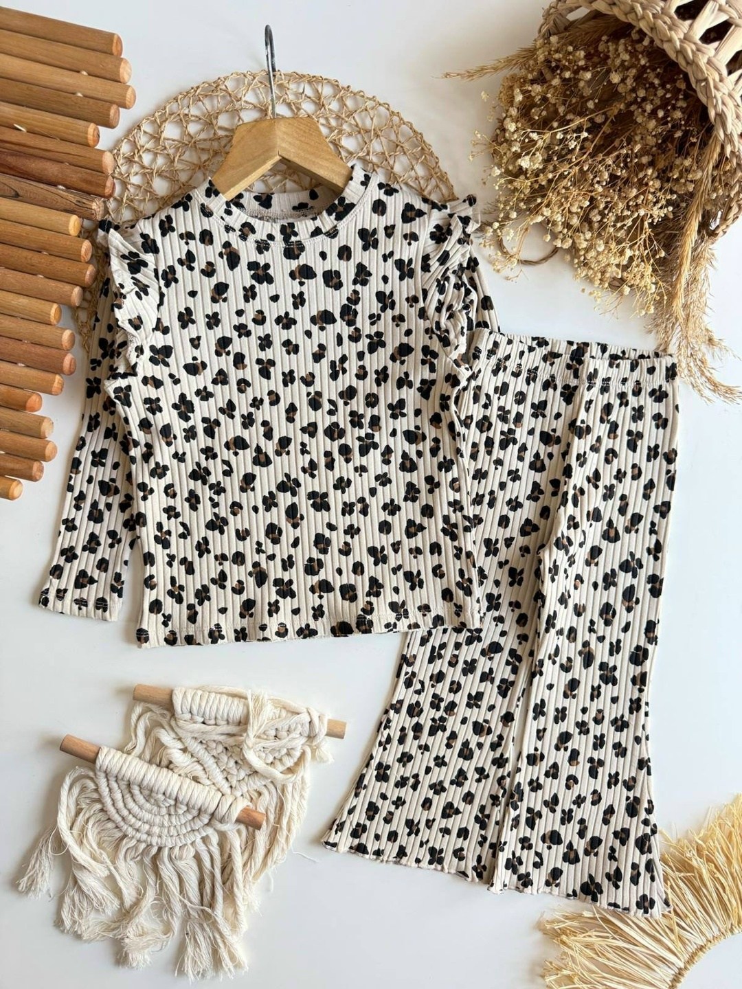 ребенок,костюм с брюками для девочки леопард арт. тл-118,костюм для девочек,стильные дети,повседневный костюм с брюками для девочки леопард арт. тл-118 цвет леопард