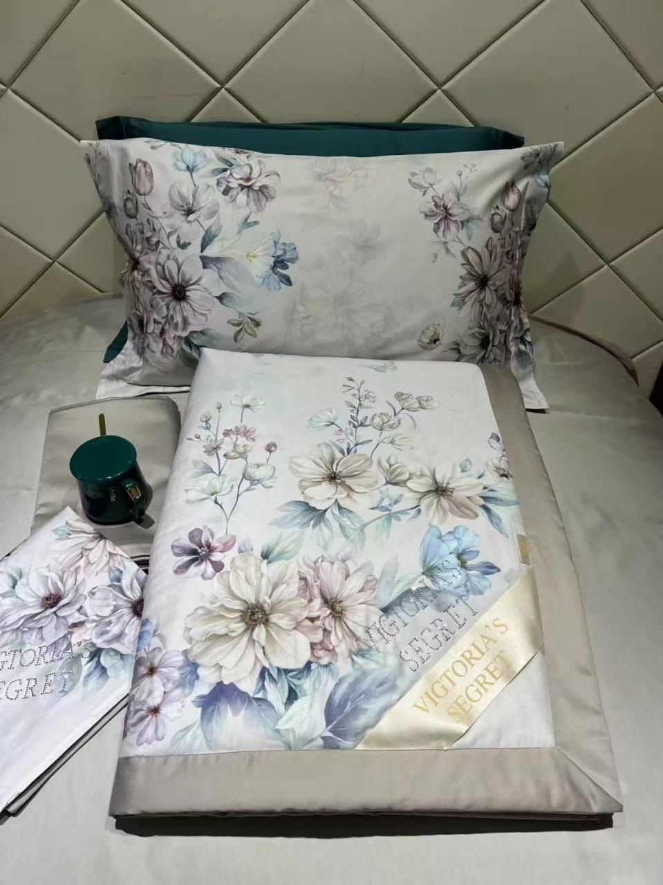 комплект постельного белья с одеялом,комплект постельного белья,комплект постельного белья blumarine,комплект постельного белья blumarine мако-сатин евро наволочки 50x70,victoria's secret комплект пос