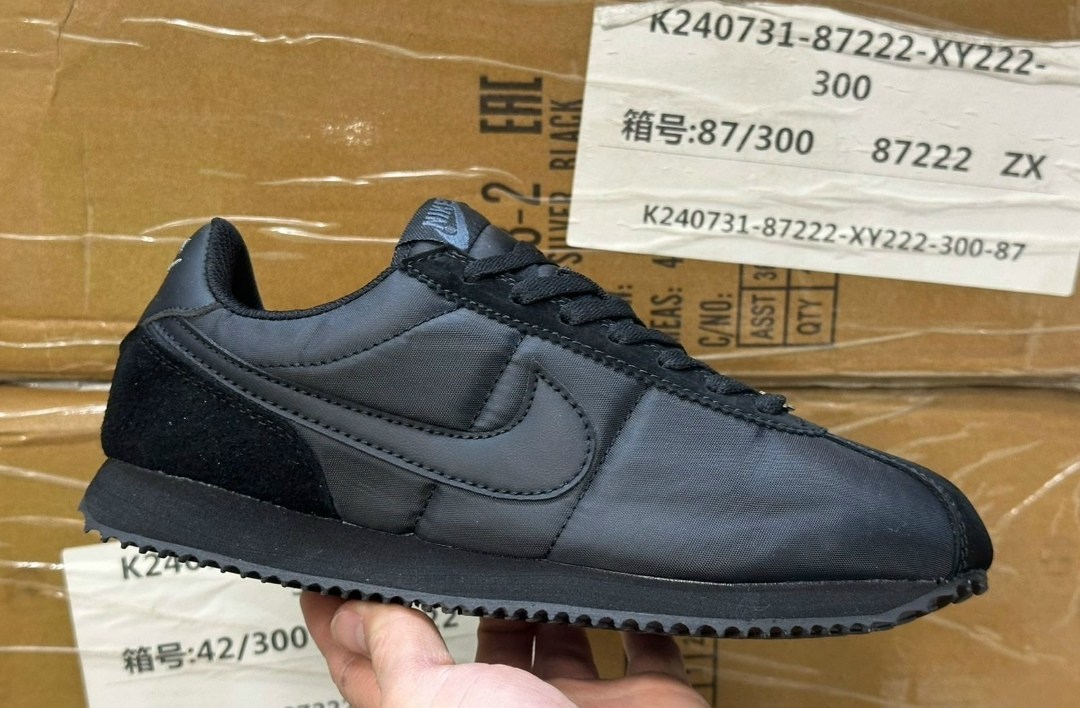 кроссовки nike classic cortez nylon 'og' черный,nike cortez classic,nike cortez,кроссовки найк кортес мужские,nike classic кроссовки