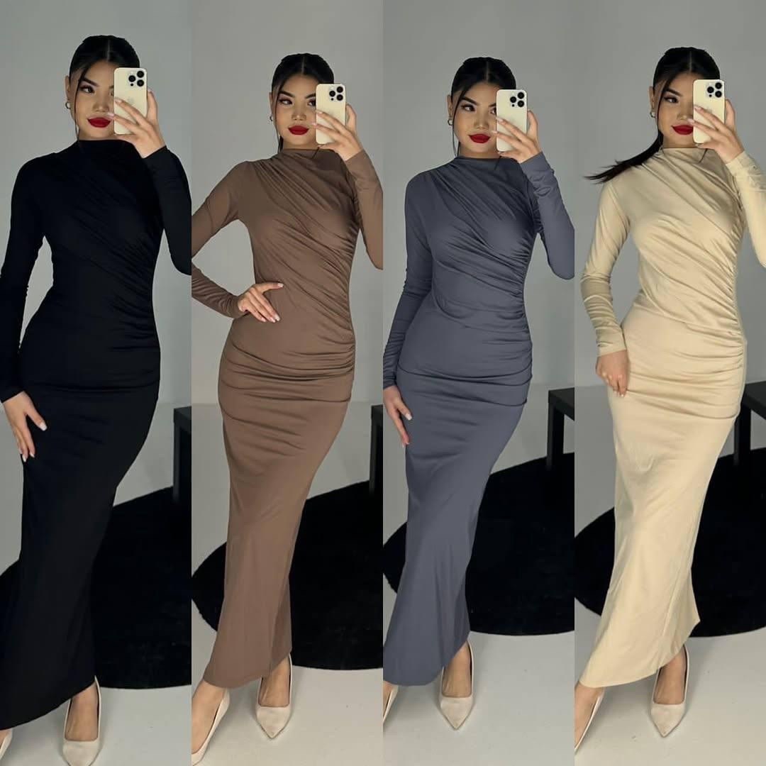 платье длинное облегающее вечернее с драпировкой chopa brand,платье длинное облегающее вечернее с драпировкой chopa brand цвет серый графит,платье трикотаж,женское платье макси из мягкой ткани с драпи