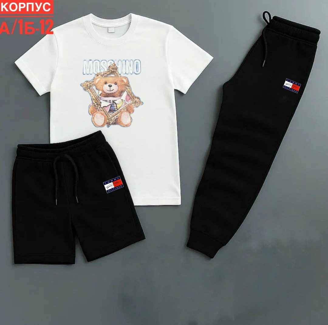 костюм спортивный moschino,одежда комплект,костюм с принтом,детские костюмы