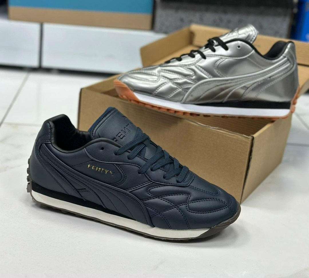 кроссовки,fenty puma silver avanti,puma shoes,повседневные кроссовки,футбольные кроссовки