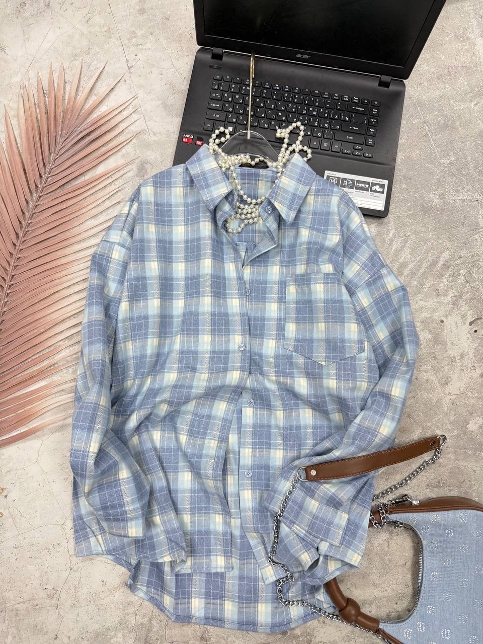 рубашка коричневая в клетку оверсайз удлиненная arsshopp,женская рубашка в клетку,рубашка в клетку оверсайз женская,рубашка клетка,клетчатая рубашка