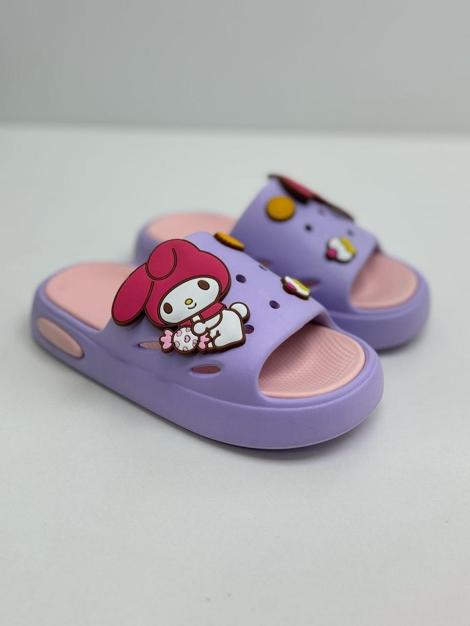 детские шлепанцы,тапочки sanrio,сандалии sanrio,летние тапочки,тапочки для девочек