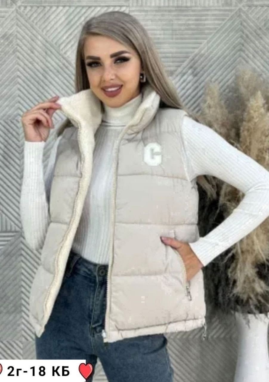 двухсторонняя жилетка женская,жилет женский,двухсторонняя жилетка,жилетка женская,женская безрукавка