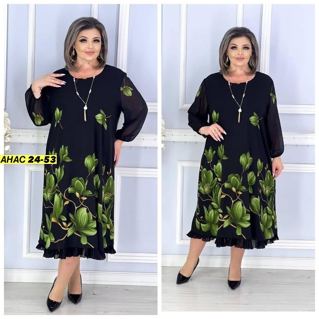 платье женское больших размеров нарядное вечернее elegant,платье "марианна 2" с ярким цветочным принтом,платье,платье шифоновое,платье больших размеров