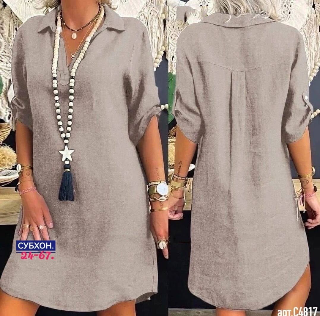 платье рубашка женское свободное,платье женское летнее свободное,платье лен,платье туника,платье прямое