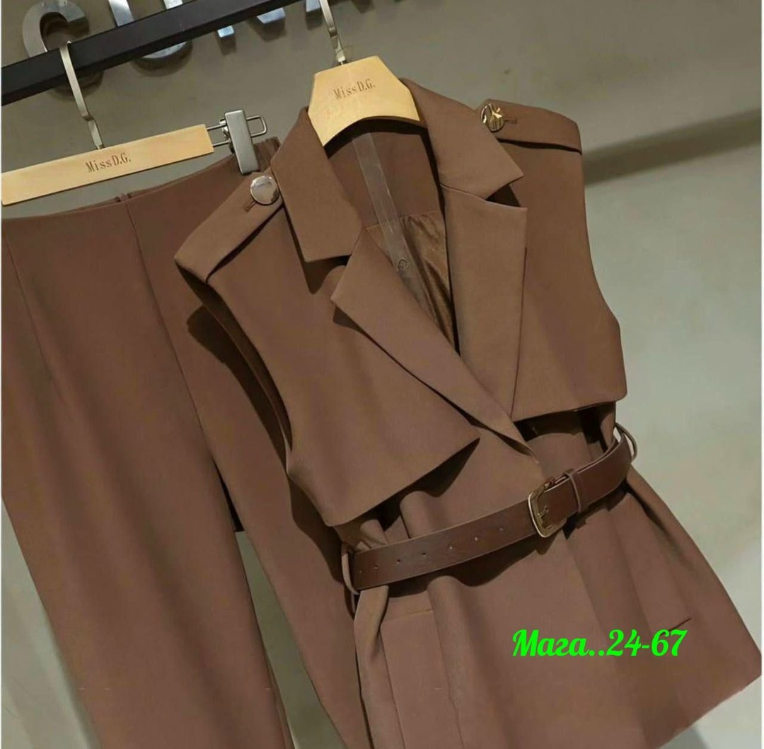 женский костюм,брючный костюм с жилетом,костюм тройка женский,костюм брючный деловой с жилетом lee amour,женские брючные костюмы