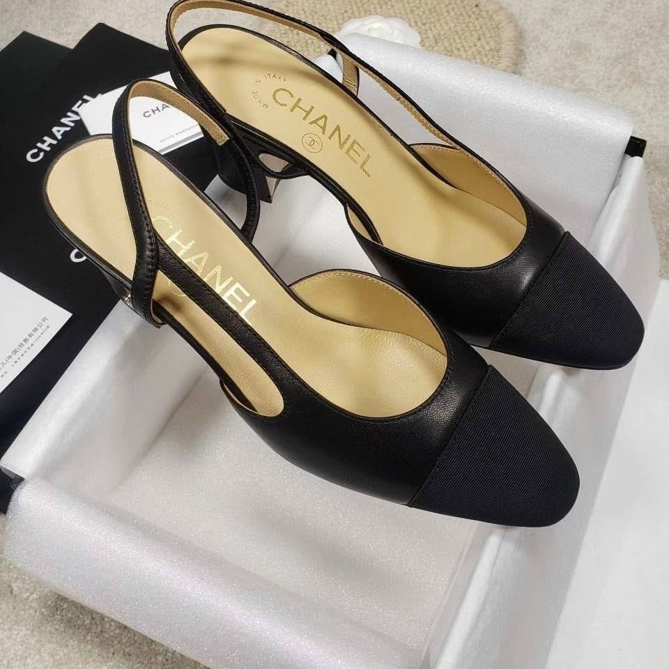 туфли chanel,босоножки chanel,босоножки шанель,шанель туфли,туфли шанель слингбэки