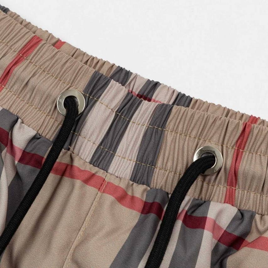 burberry guildes большие шорты для плавания в клетку,шорты burberry,шорты барбери мужские,burberry клетчатые плавки-шорты с кулиской нейтральный цвет,шорты burberry в клетку