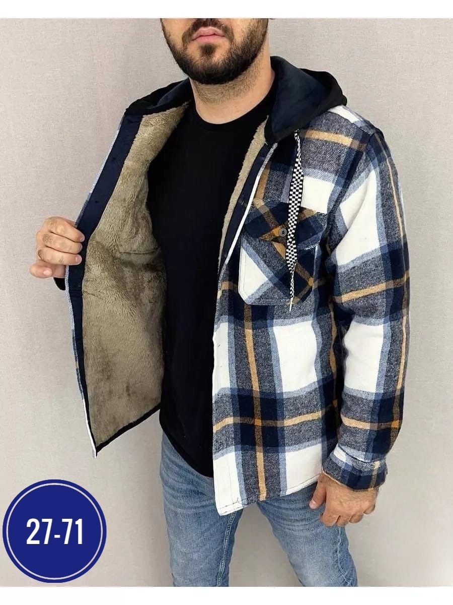 рубашка мужская на меху,рубашка на меху зимняя в клетку,куртка рубашка на меху мужская,куртка для мужчин на флисе в клетку,рубашка с капюшоном