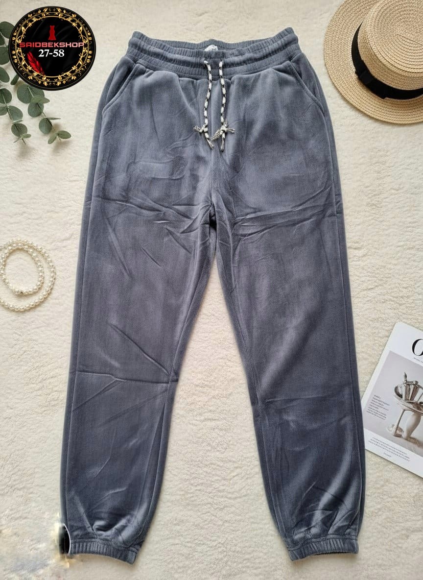брюки женские зимние,брюки теплые зимние,брюки теплые,модные брюки,бархатные плотные теплые брюки в корейском стиле на шнуровке