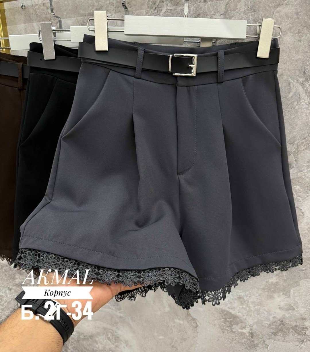 женские шорты,повседневные шорты,черные шорты,шорты чёрные женские,шорты с поясом