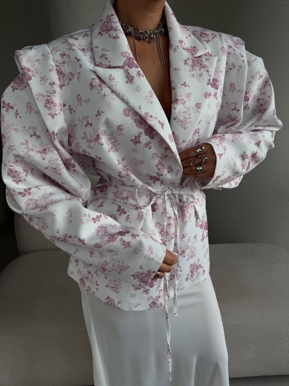 пиджак оверсайз с цветочным принтом leroy style,пиджак с цветочным принтом,женский пиджак,пиджак оверсайз,женские жакеты