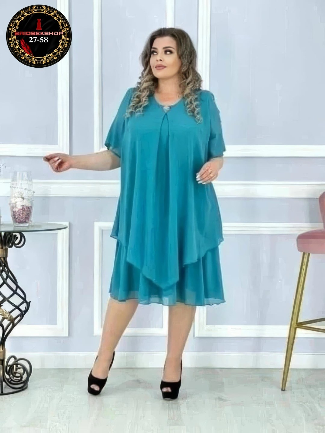 шифоновое нарядное платье больших размеров,платье женское ткань шифон с подкладкой,женское платье больших размеров ткань шифон с подкладом,женской одежды,платье женское шифон