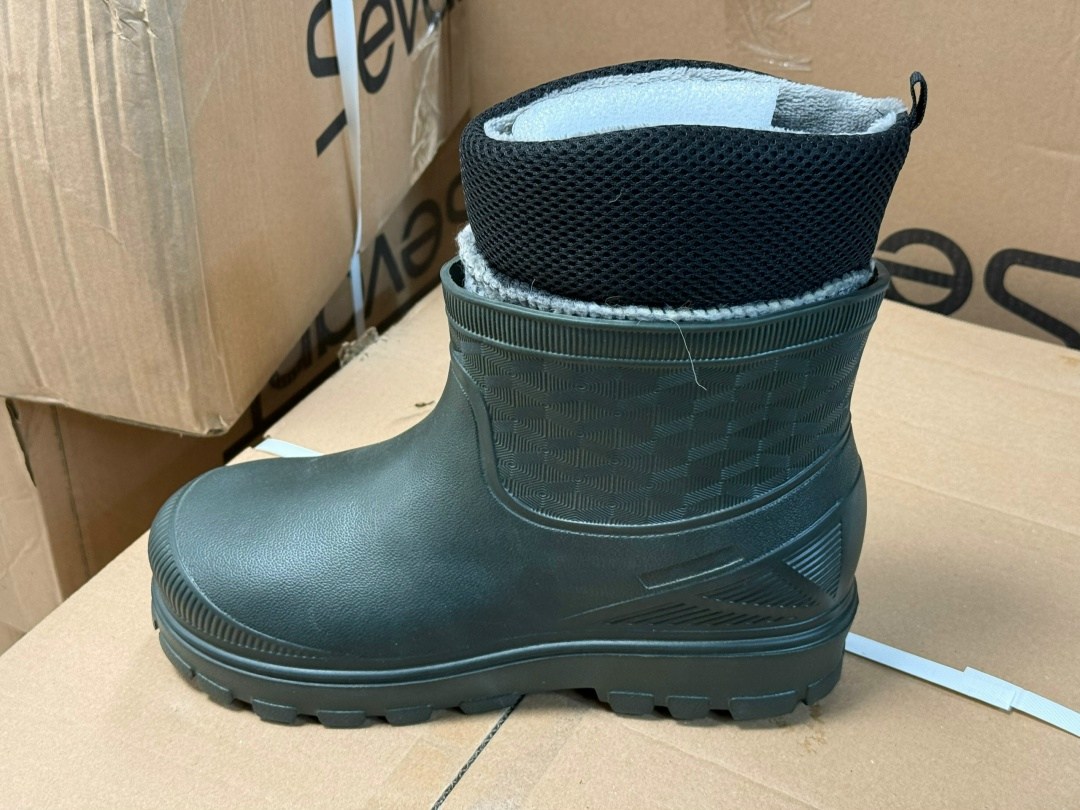 полусапоги марс мужские из эва,резиновые полусапоги мужские,полусапоги эва утепленные мужские,полусапоги мужские,ботинки мужские утеплённые speci.all из эва -15с цв. черный