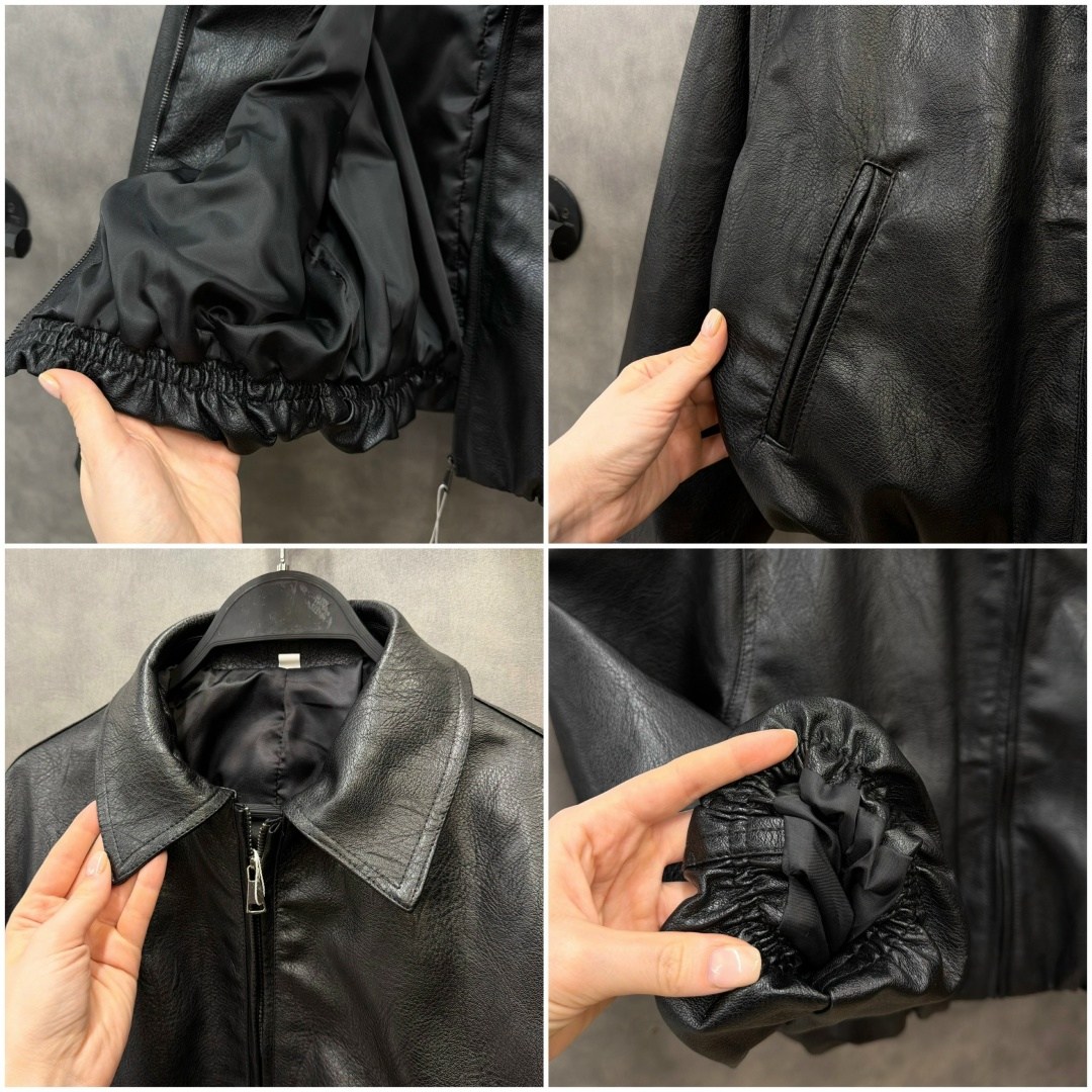 кожаная куртка,женская кожаная куртка,женская куртка из искусственной кожи,кожаная куртка оверсайз,куртка-косуха