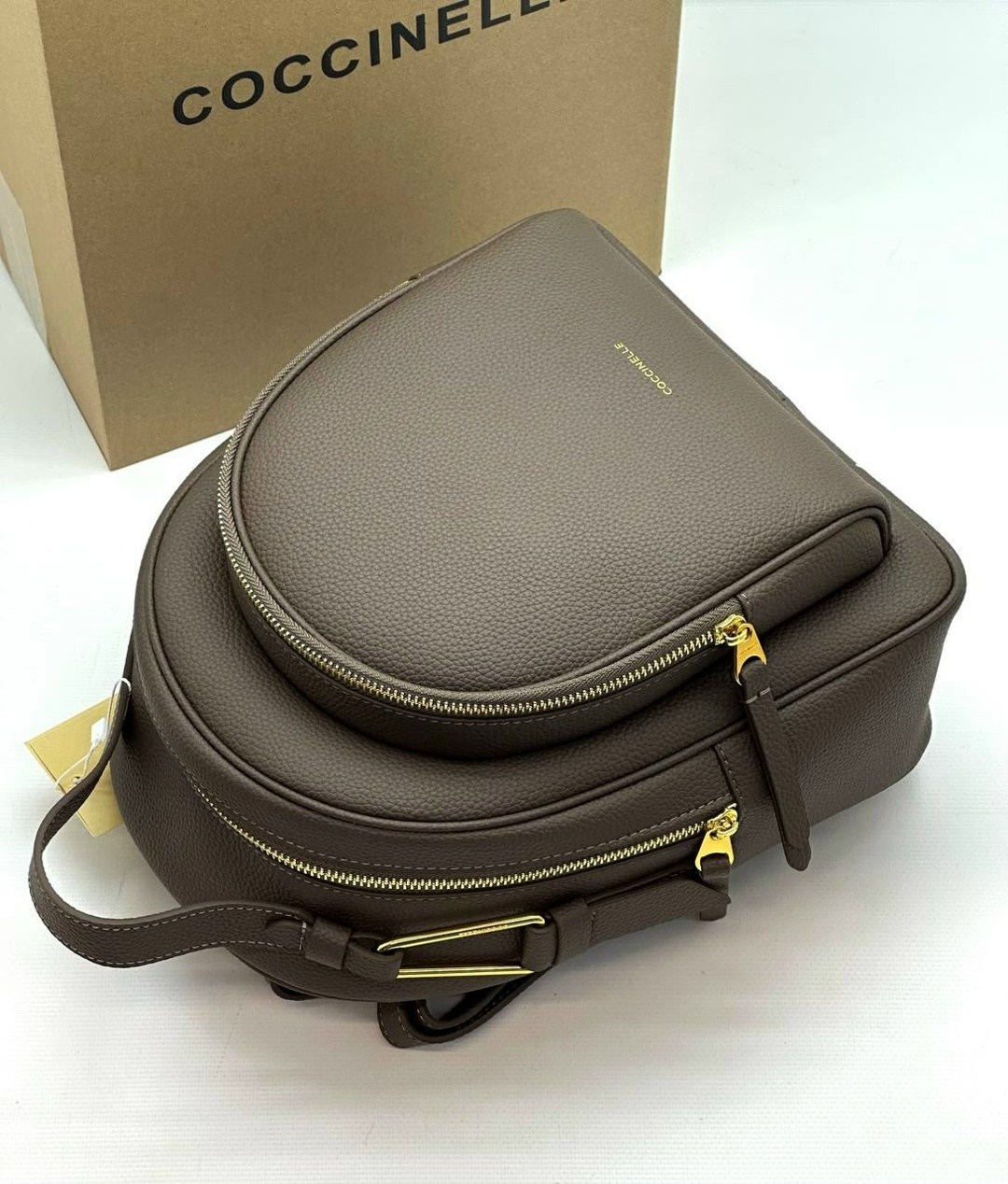 рюкзак coccinelle,рюкзак женские,рюкзаки,рюкзак gleen coccinelle,кожаный рюкзак