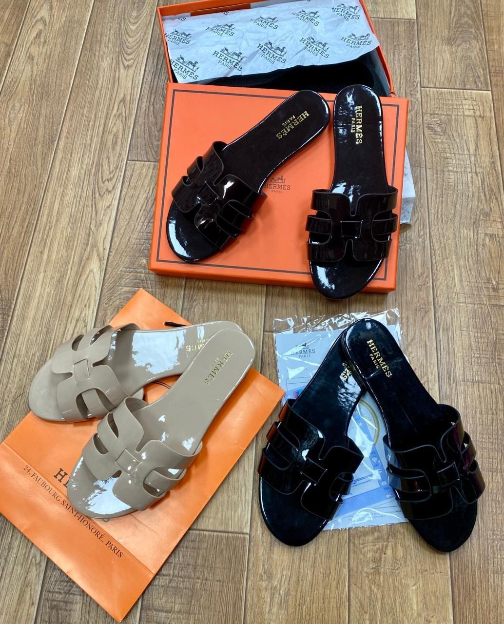 ,шлепки эрмес оригинал,обуви, женская,женские шлепанцы