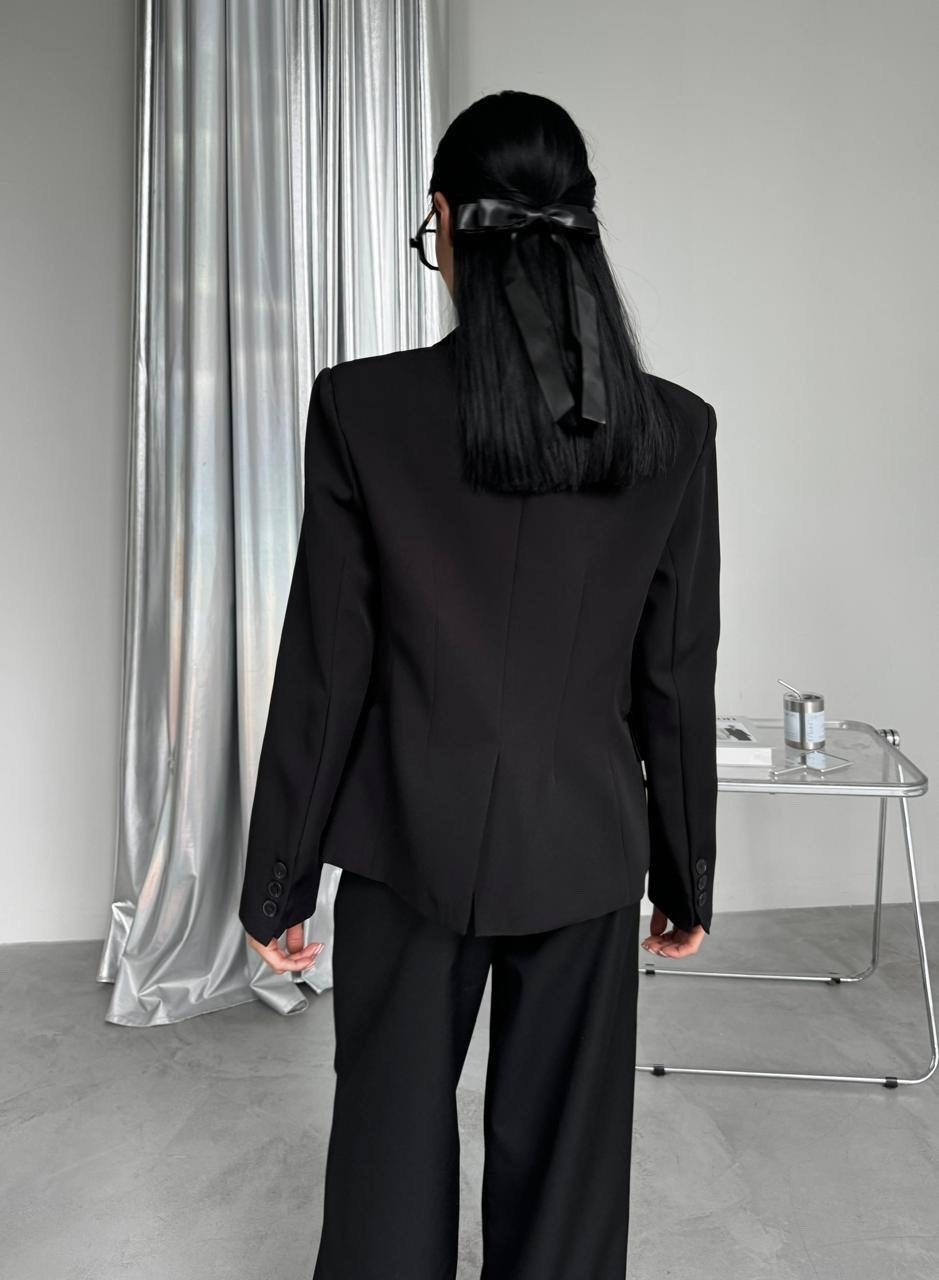 брючный костюм dilanavip м-1990/2 тройка черный,брючный костюм dilana vip 2026 черный,пиджак,костюм брючный 1990-2 черный тройка dilanavip,женские пиджаки