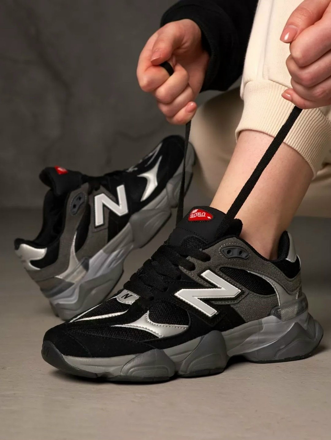 кроссовки new balance 9060,кроссовки new balance,кроссовки мужские new balance,мужские кроссовки new balance 9060,кроссовки 9060 vip shoes цвет серый черный