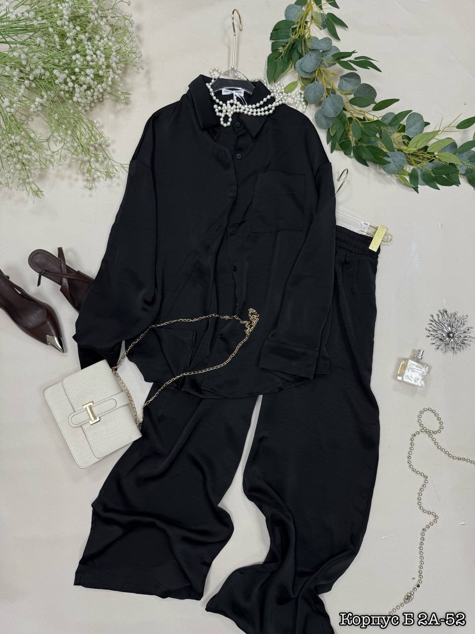 брючный атласный костюм,шелковый костюм,костюм из атласа брючный,брючный костюм женский,костюм в пижамном стиле