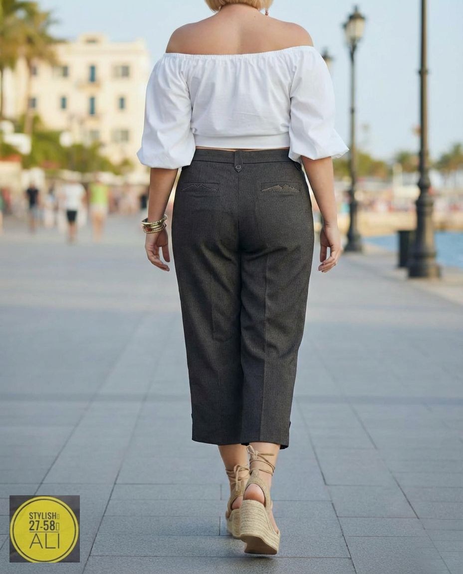 брюки для полных женщин,кюлоты для полных женщин,брюки кюлоты,укороченные брюки для полных женщин,кюлоты для полных невысоких женщин
