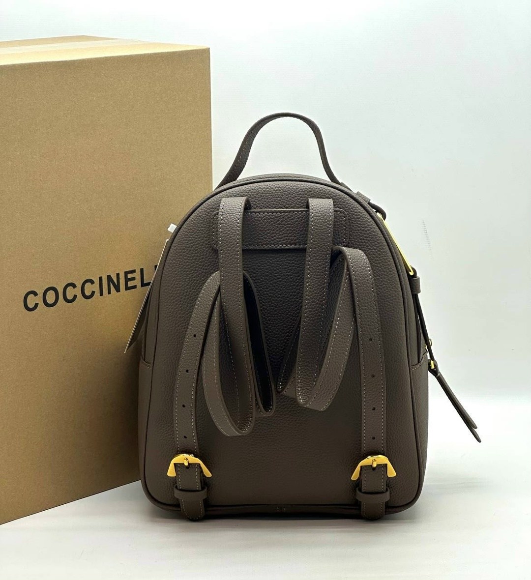 рюкзак coccinelle,рюкзак женские,рюкзаки,рюкзак gleen coccinelle,кожаный рюкзак