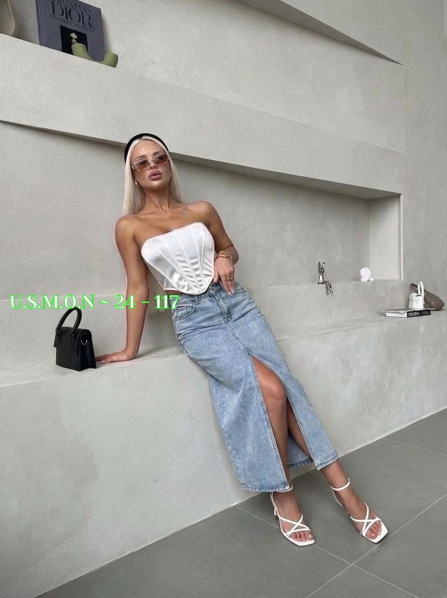 джинсовая юбка с разрезом миди,джинсовая юбка,длинная джинсовая юбка,длинная джинсовая юбка с разрезом спереди,юбка джинсовая женская