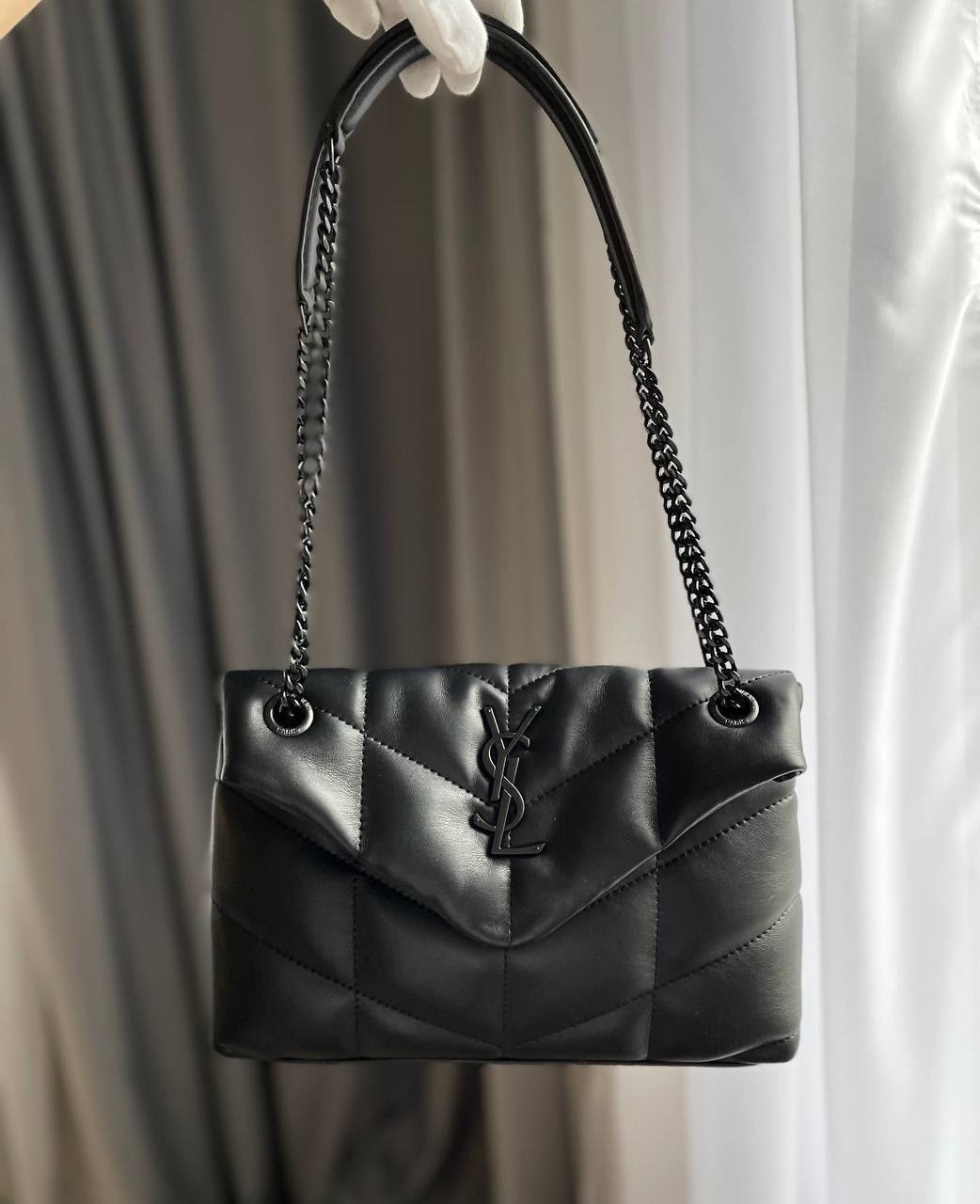 сумка женская yves saint laurent,сумка yves saint laurent,сумка ив сен лоран puffer loulou,сумка ysl,сумка женская pinko черная