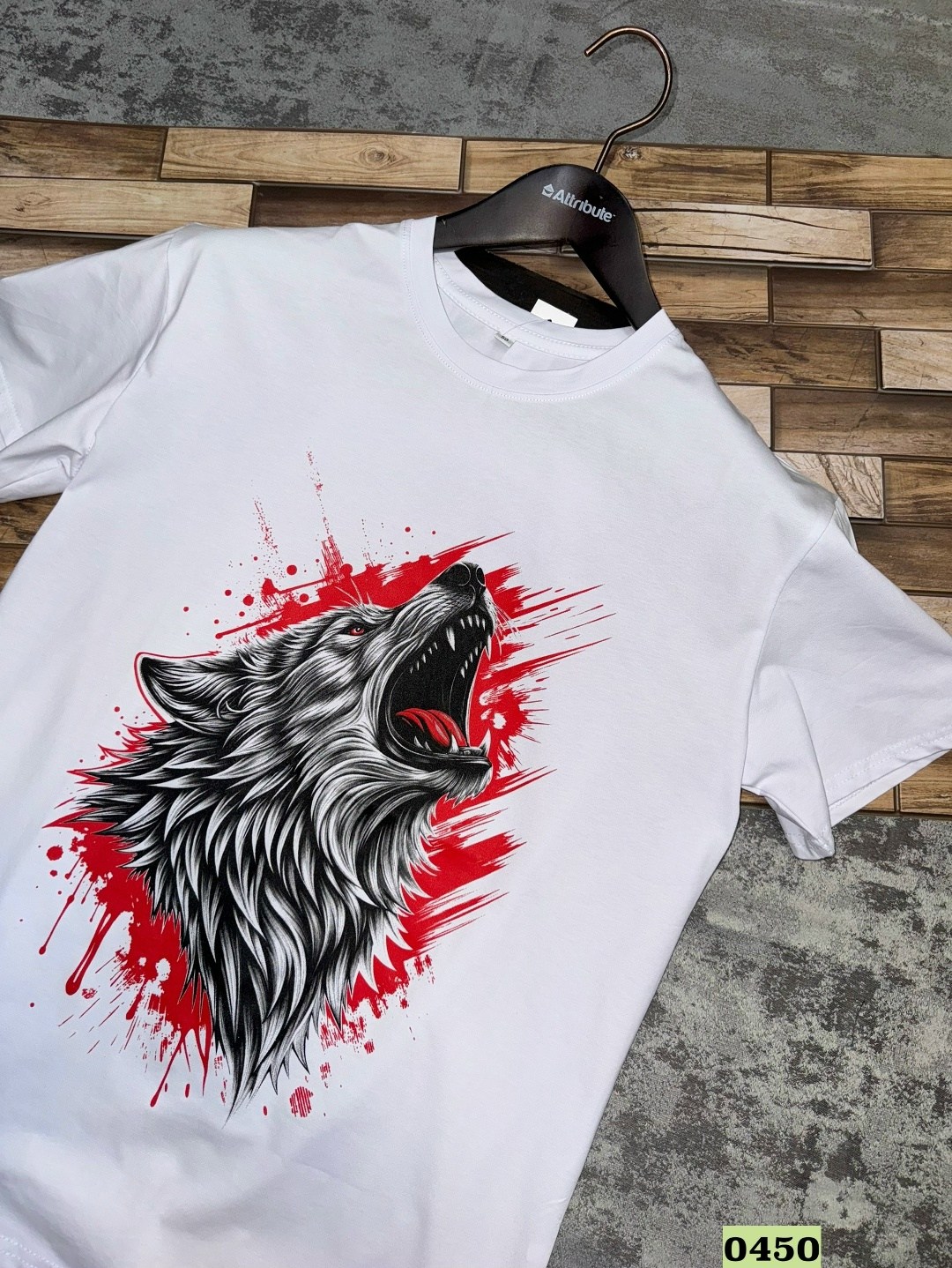 футболка волк,мужская футболка,футболка с принтом,футболка оскал волк,майка с волком