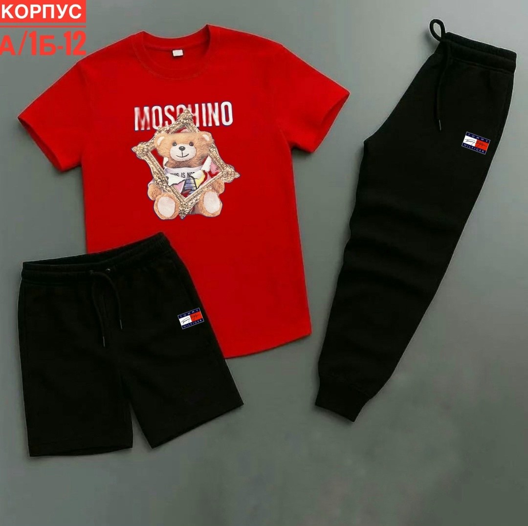 костюм спортивный moschino,одежда комплект,костюм с принтом,детские костюмы