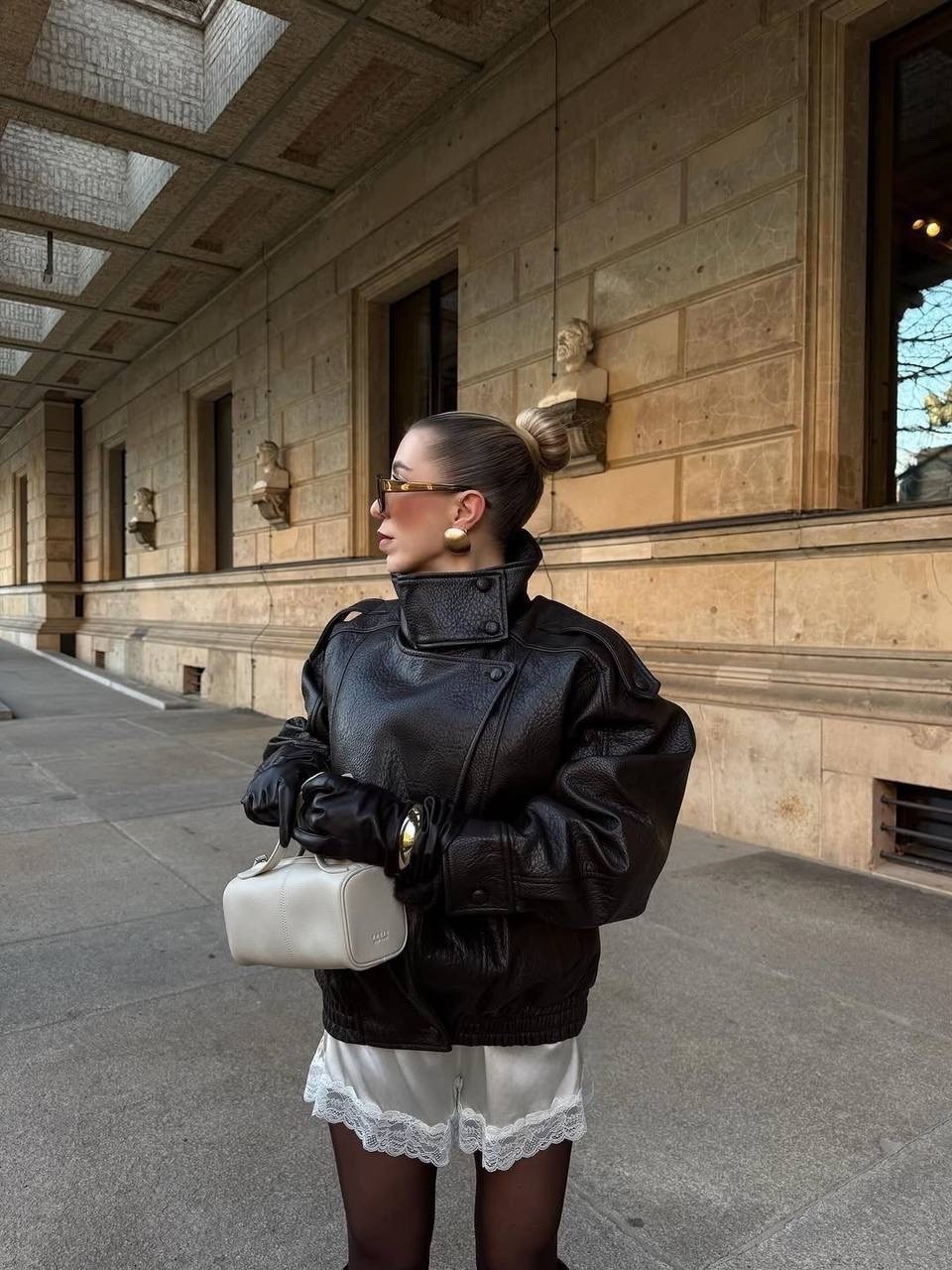 мода стиль,стильный наряд,мода модная,кожаная куртка