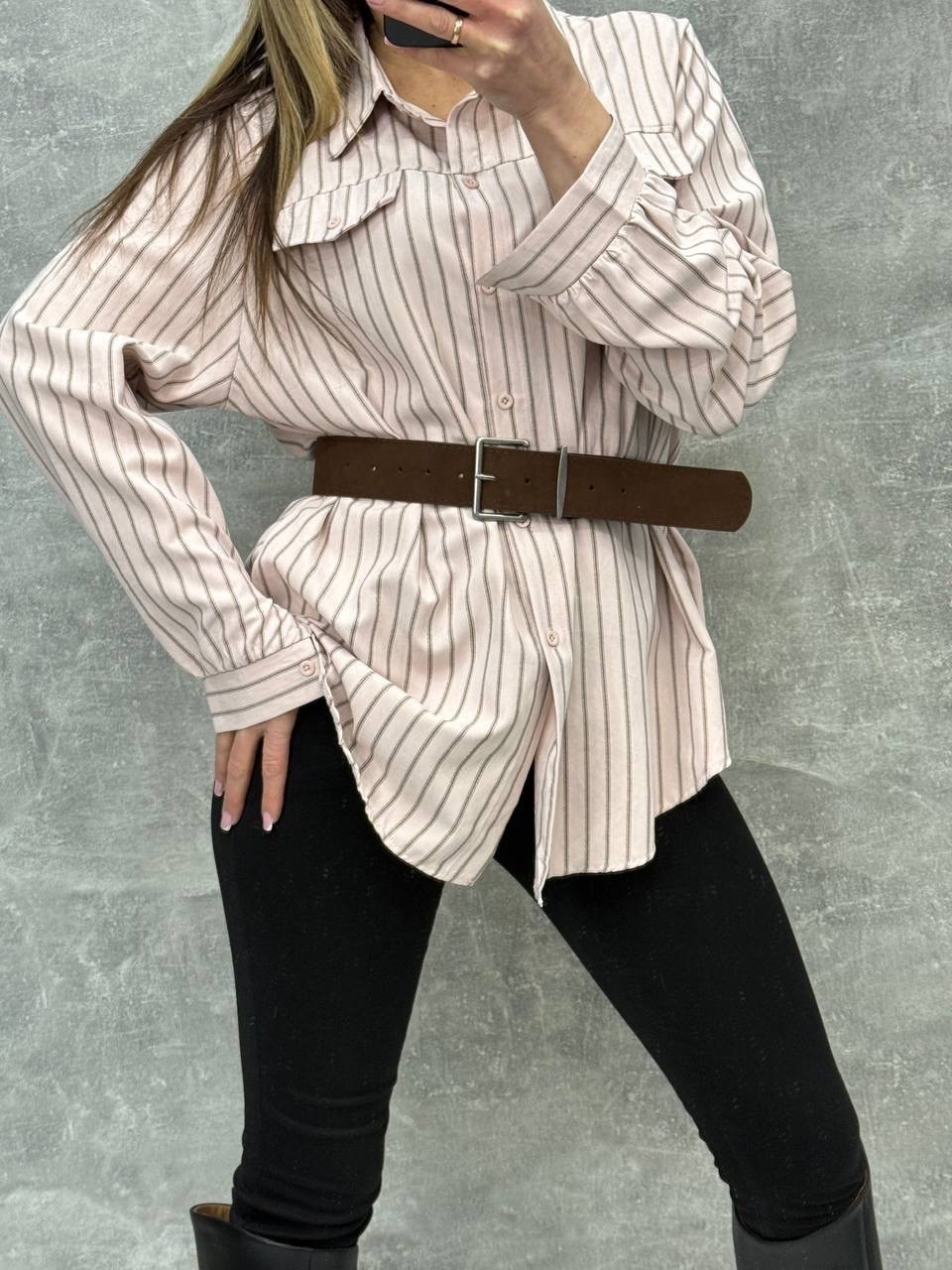 рубашка женская оверсайз,хлопковая рубашка в полоску оверсайз cosmo brand,рубашка оверсайз в полоску (коричневый),рубашка оверсайз в полоску (коричневый) charmstore,вельветовая рубашка женская