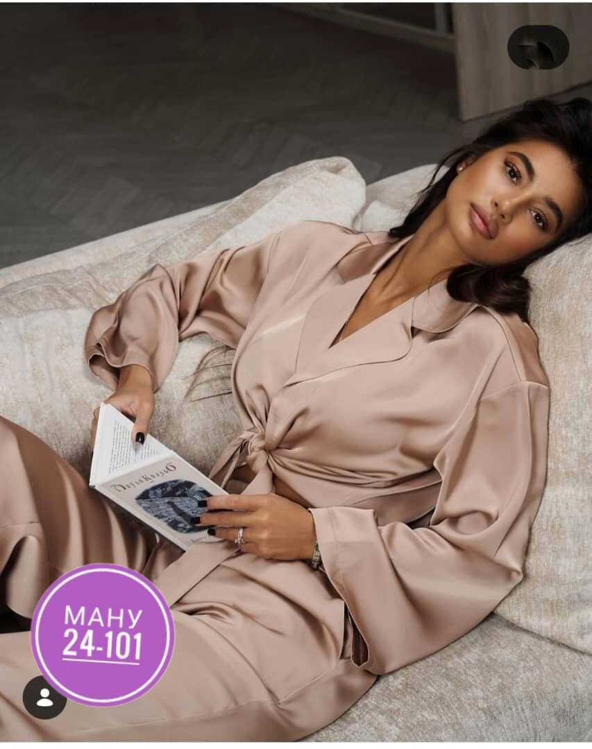 шелковый костюм в пижамном стиле,шелковый домашний костюм в пижамном стиле,атласный костюм,костюм в пижамном стиле,пижама шелковая