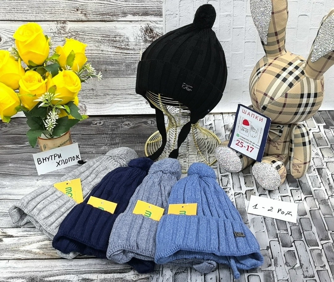 комплект шапки,детский шапка,шапка для детей,шапка для мальчика,шапки оптом