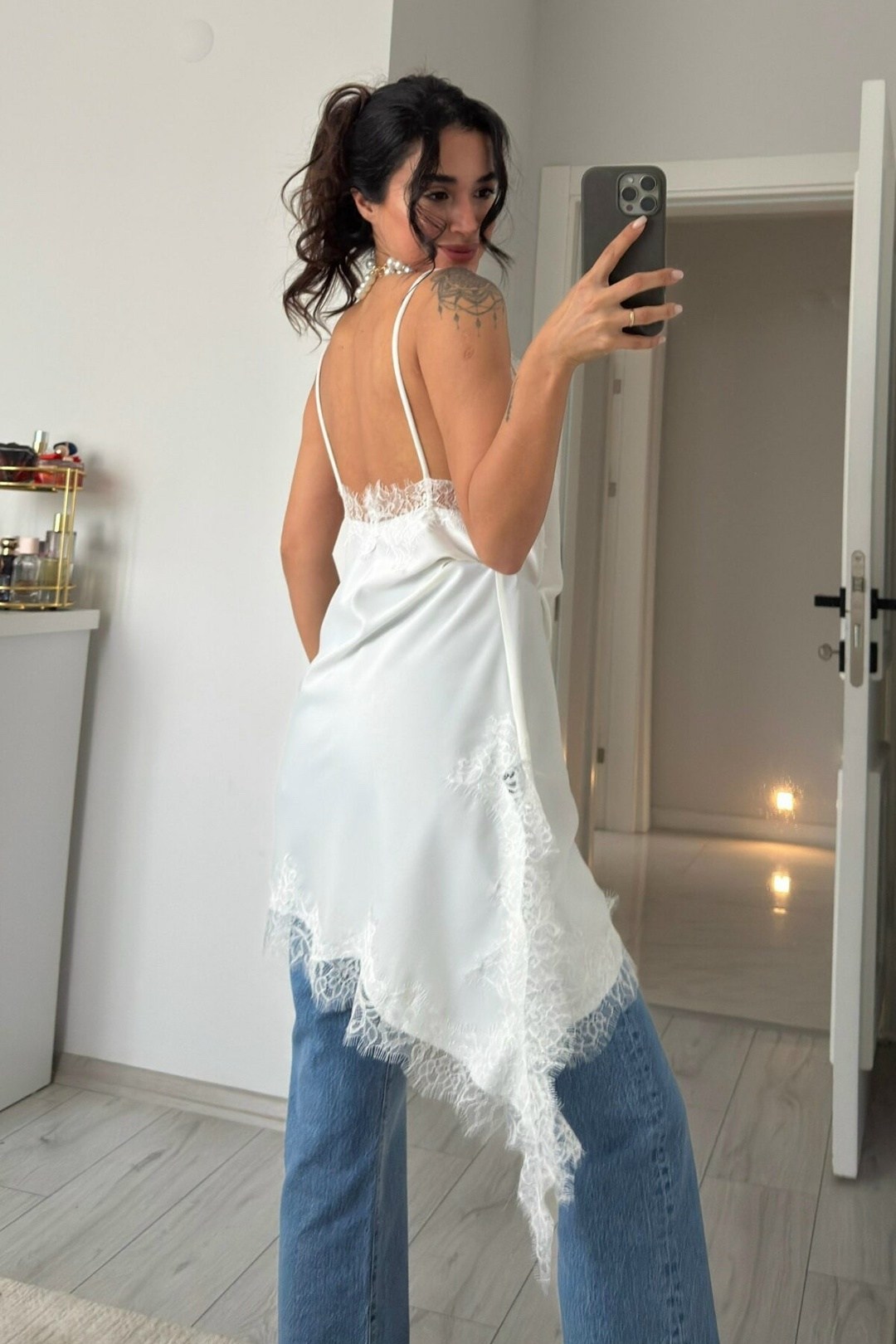 платье - комбинация,шелковое платье,шелковое платье с кружевом,платье,бельевой топ с кружевом zara