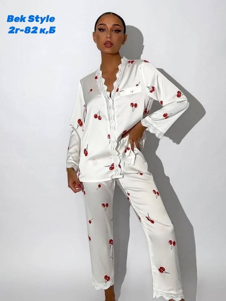 пижама женская,пижама женская шелковая,пижама домашняя со штанами belle_femme,комплект женской пижамы,пижама женская атласная