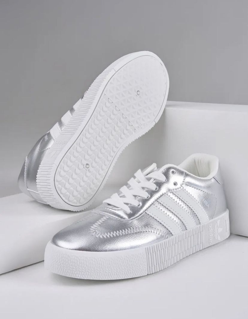 серебряные кроссовки адидас,,adidas originals sambarose,женские кроссовки adidas,adidas originals samba rose