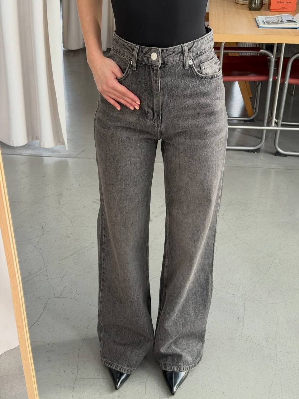 широкие джинсы,серые джинсы широкие,джинсы,джинсы женские широкие,джинсы клёш